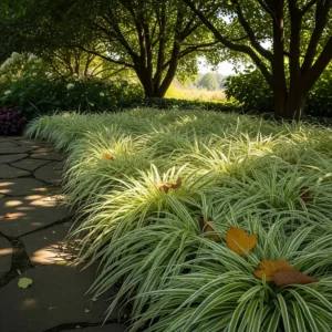 Carex 'Ice Dance': La Alfombra Luminosa para la Sombra