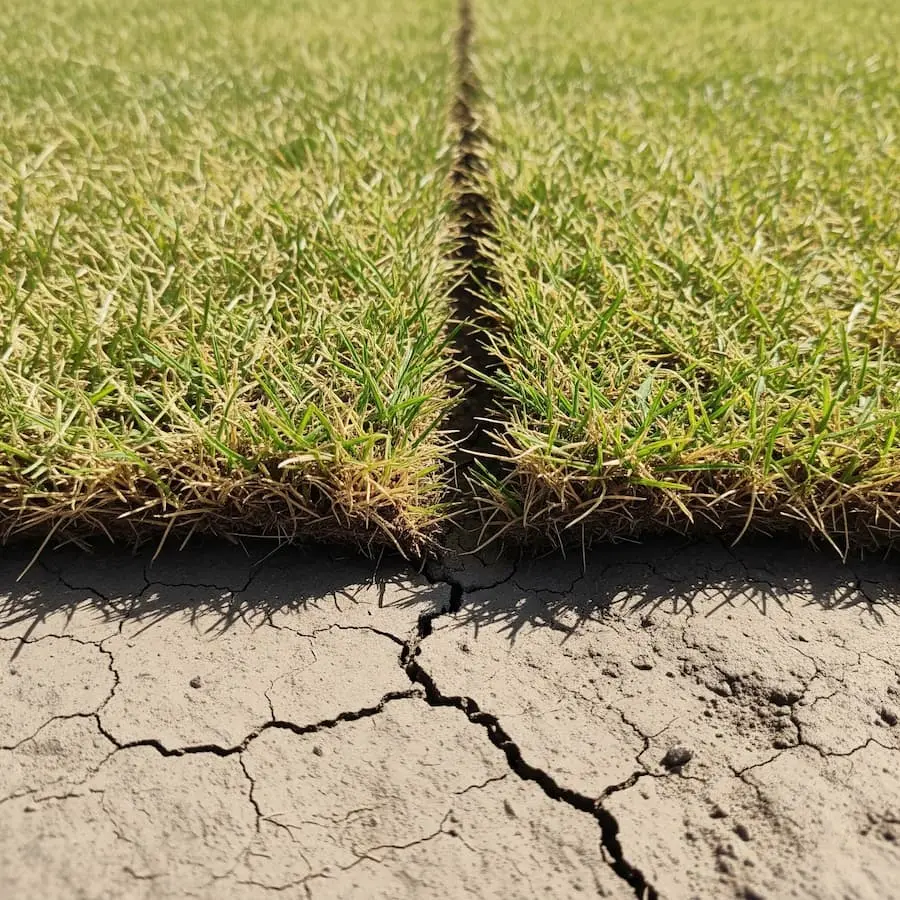 tepe seco por falta de riego 
