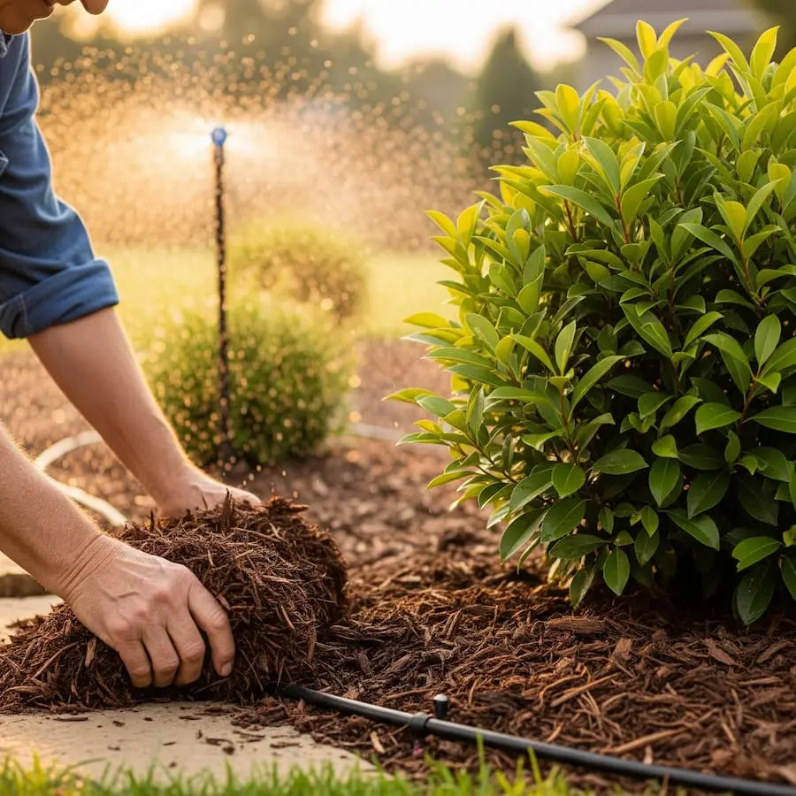 cuidando plantas del calor de verano