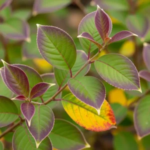 parrotia persica detalle hoja