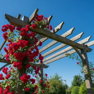 rosales trepadores en variedad