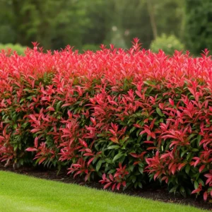 seto de photinia carre rouge