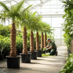 Chamaerops en distintas medidas, palmera ideal para Madrid