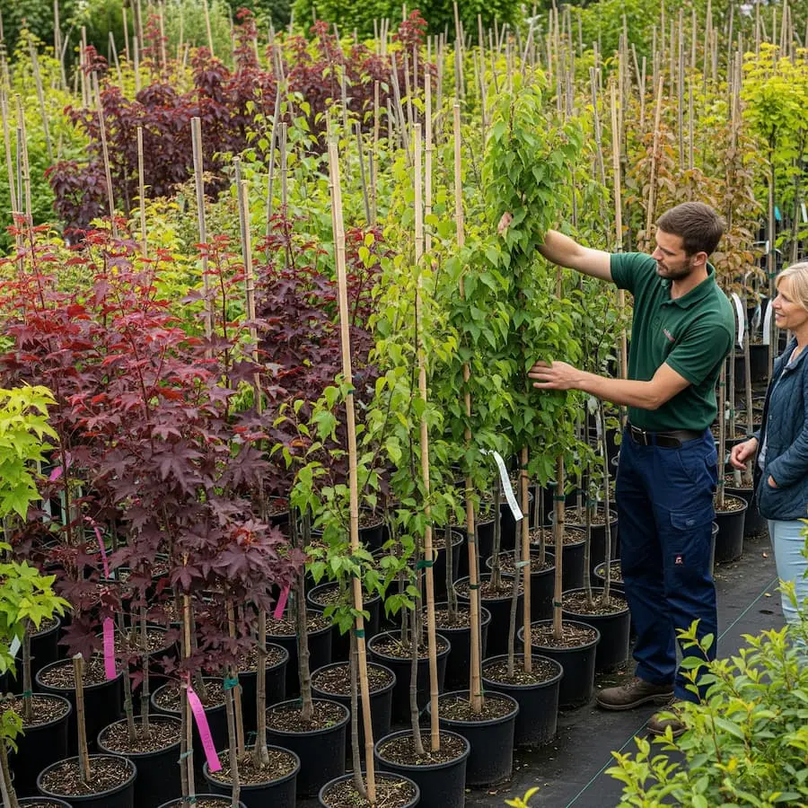 ÁRBOLES jovenes en formatos manejables