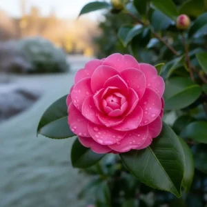 camelia japonica flor
