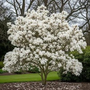 magnolia double diamond en jardín