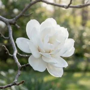 magnolia double diamond flor de blanco puro. Muy elegante