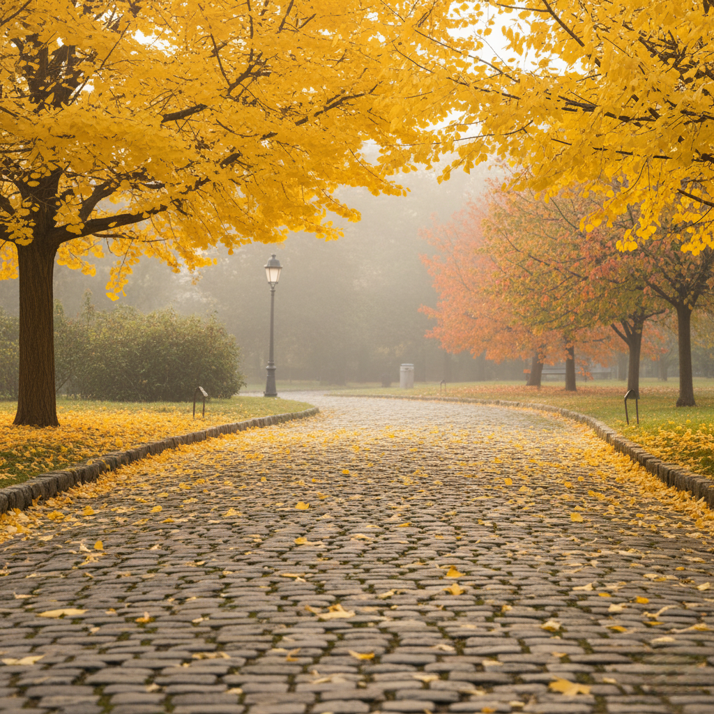 Otoño en Madrid  El Retiro
