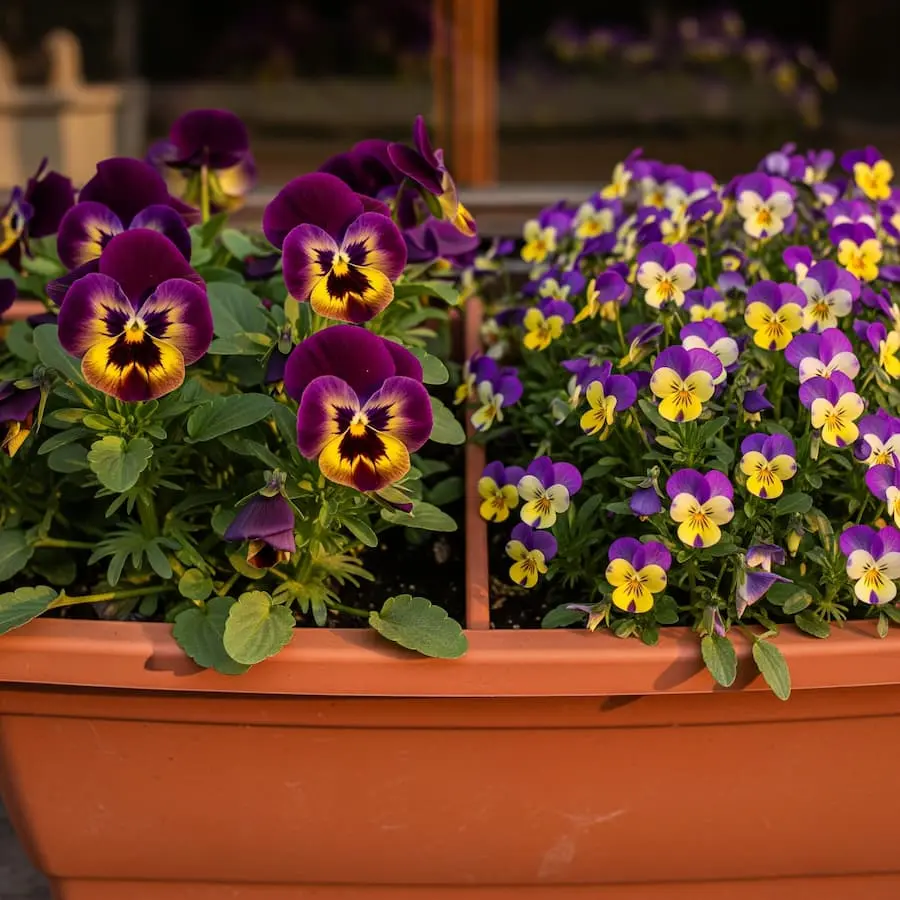 viola vs pensamiento