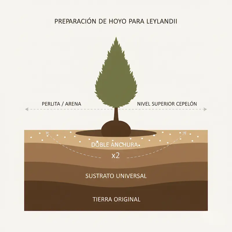 plantación de ciprés principios básicos