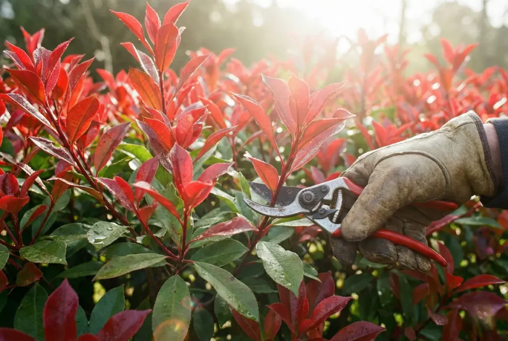 poda ligera en verano para rejuvenecer brotes nuevos