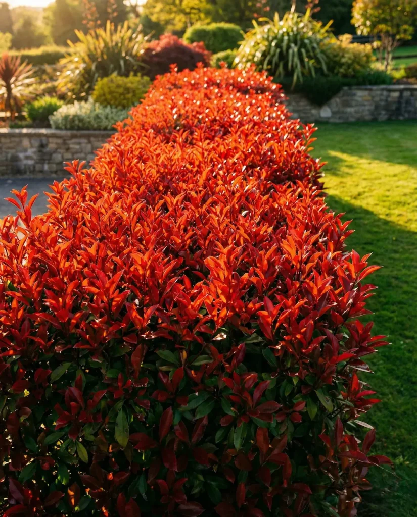 La poda de la photinia mejora su color