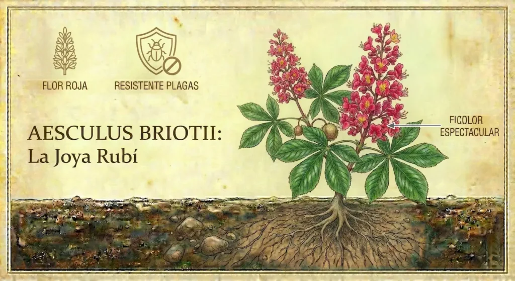 el carnea briotii es una magnífica elección por su floración y resistencia