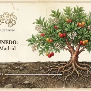 arbutus unedo el árbol de Madrid