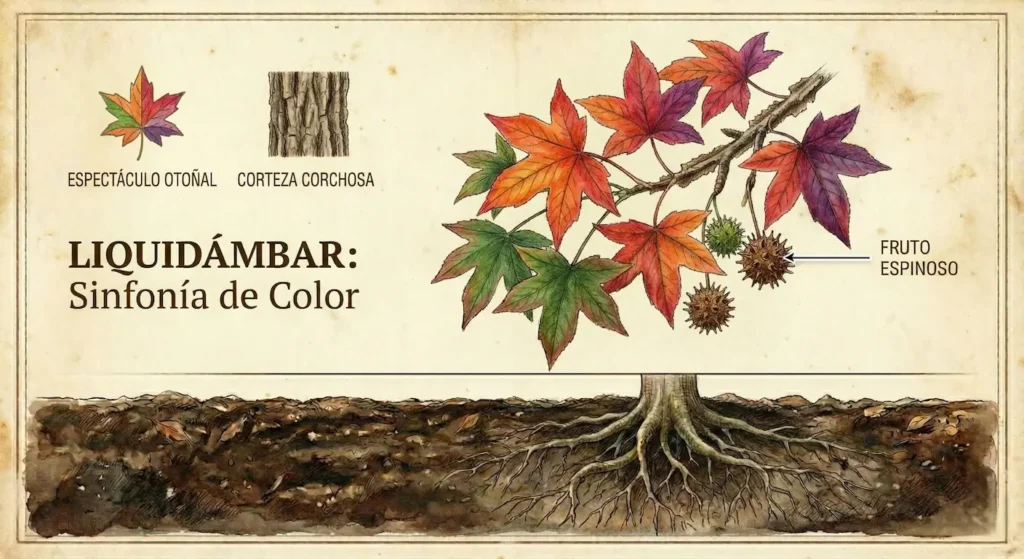 un árbol capaz de dejarte hipnotizado en el mes de noviembre