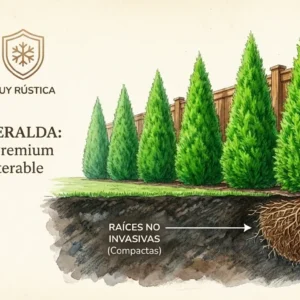 Thuja Esmeralda: la conífera premiumde color inalterable