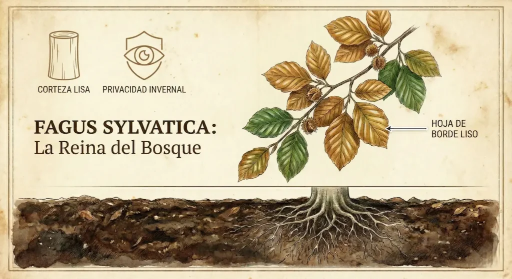 árbol con un porte más majestuoso ni una hoja más elegante