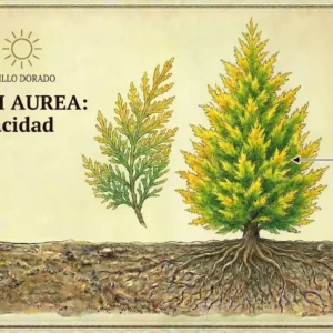 leylandii dorado novedad para un seto con luz propia