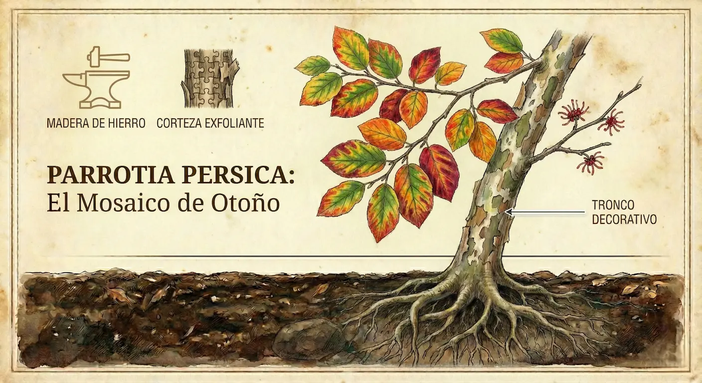 conocido como el árbol de hierro por la dureza de su madera