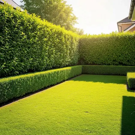 seto-jardin-luminoso-1 (1) jardín con seto formal bien cuidado